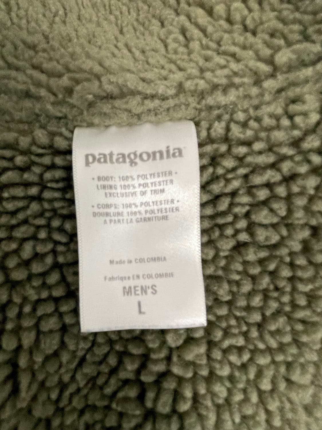 [L] 파타고니아 빈티지 글리세이드 스냅티 카키/그린 상품이미지3