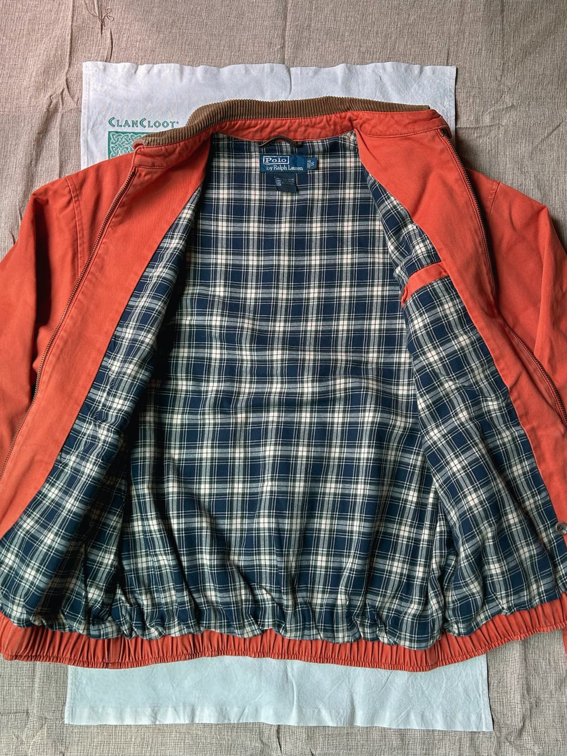 90s 폴로랄프로렌 해링턴 자켓 상품이미지8
