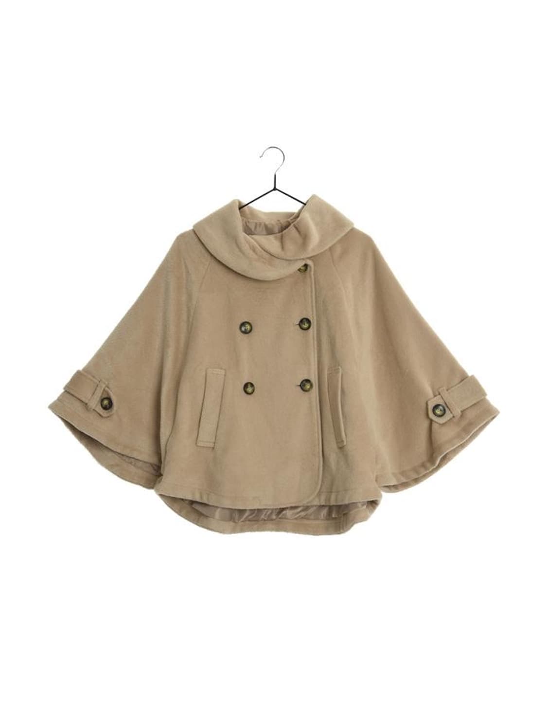 빈티지 브라운 케이프 코트 판쵸 판초 고티지 상품이미지2