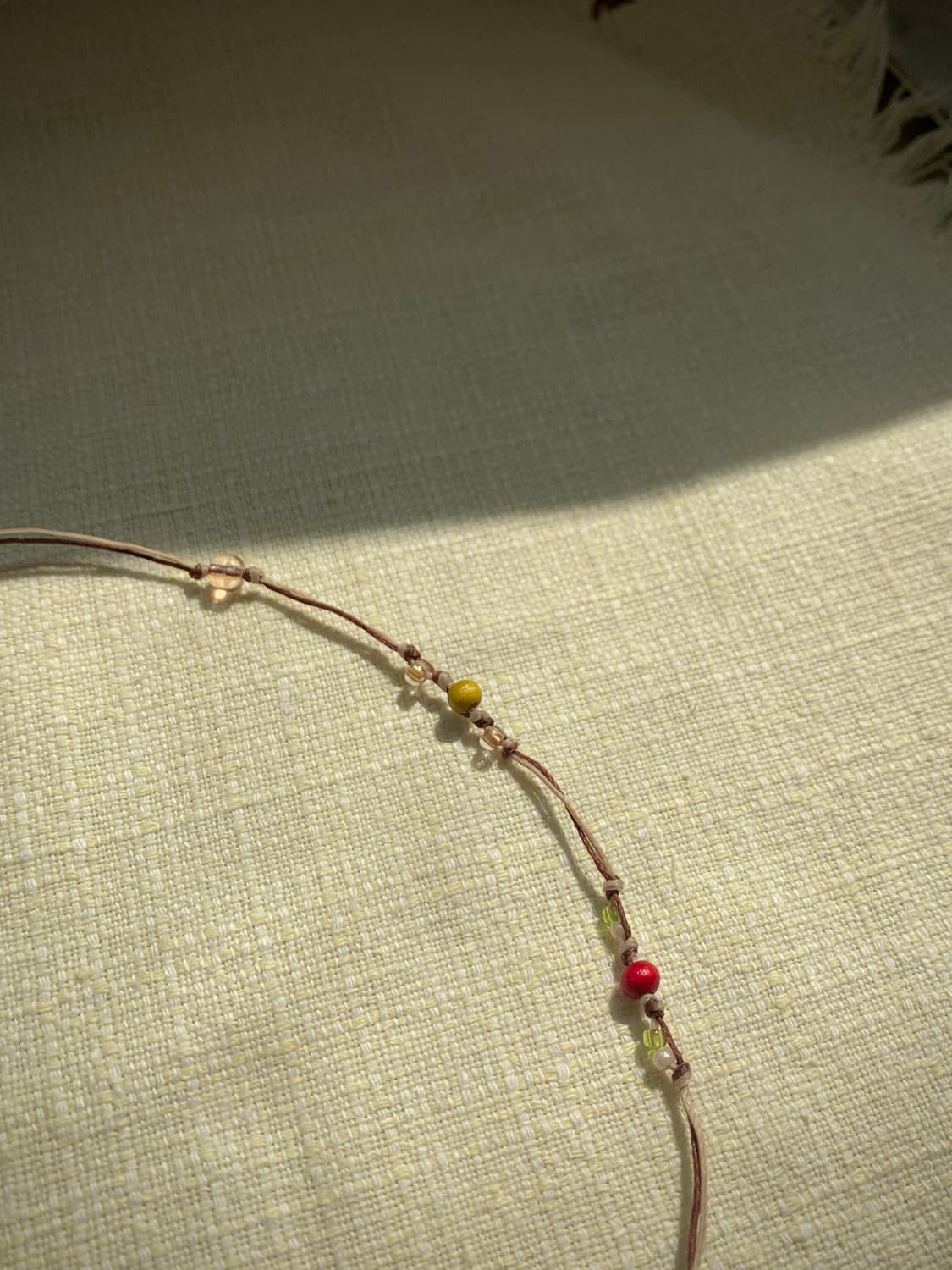 Strawberry Heart Knot Necklace 상품이미지6