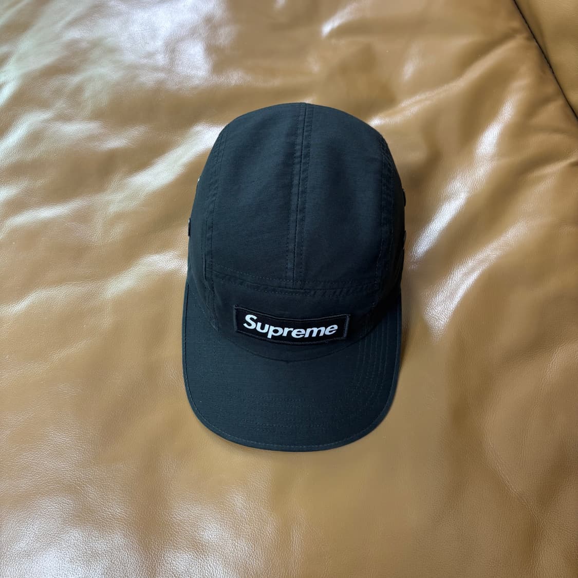 Supreme 슈프림 24ss 밀리터리 블랙 캠프캡 모자 (Black) 상품이미지5