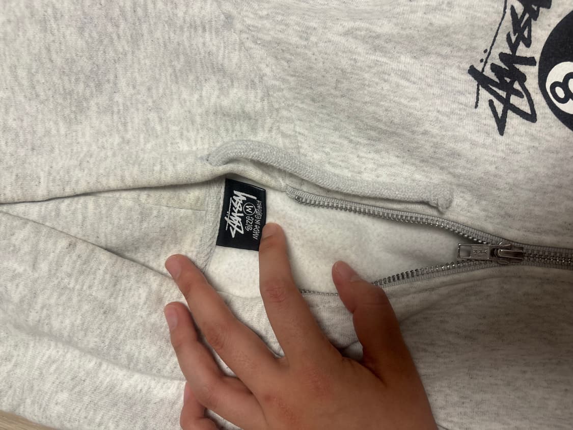 스투시 팔볼 후드 집업 상품이미지4