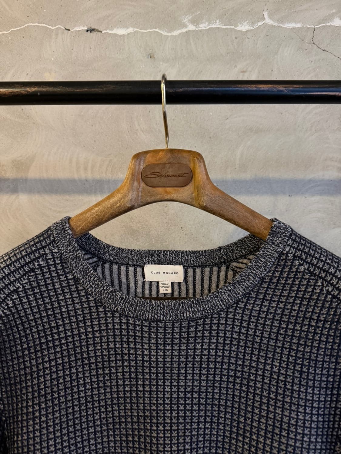 클럽모나코 니트 남성100-105 상품이미지2