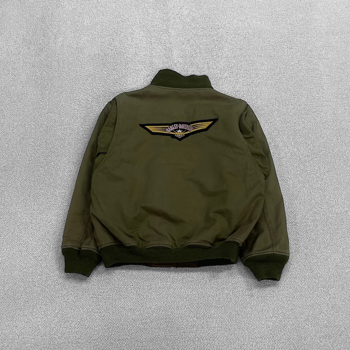 C.A.B Clothing 탱크 후기형 봄버 자켓 카키 상품이미지2