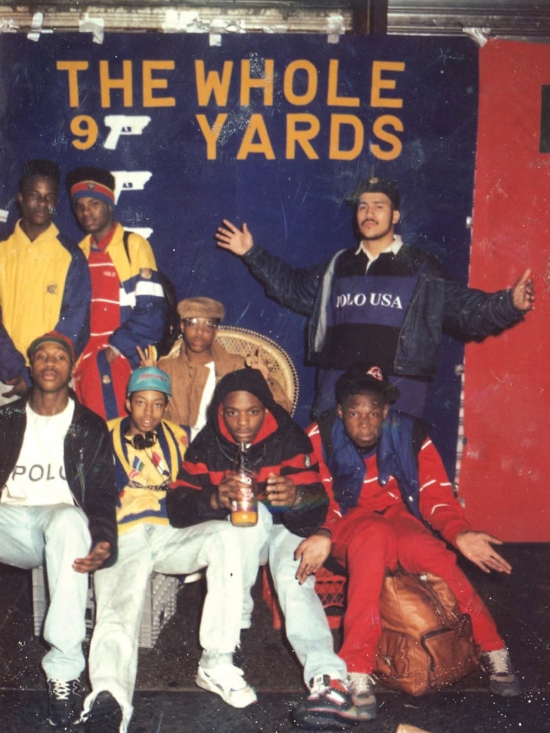 90's 폴로 랄프로렌 빈티지 USA 로고 스웻셔츠 M 정품 상품이미지7