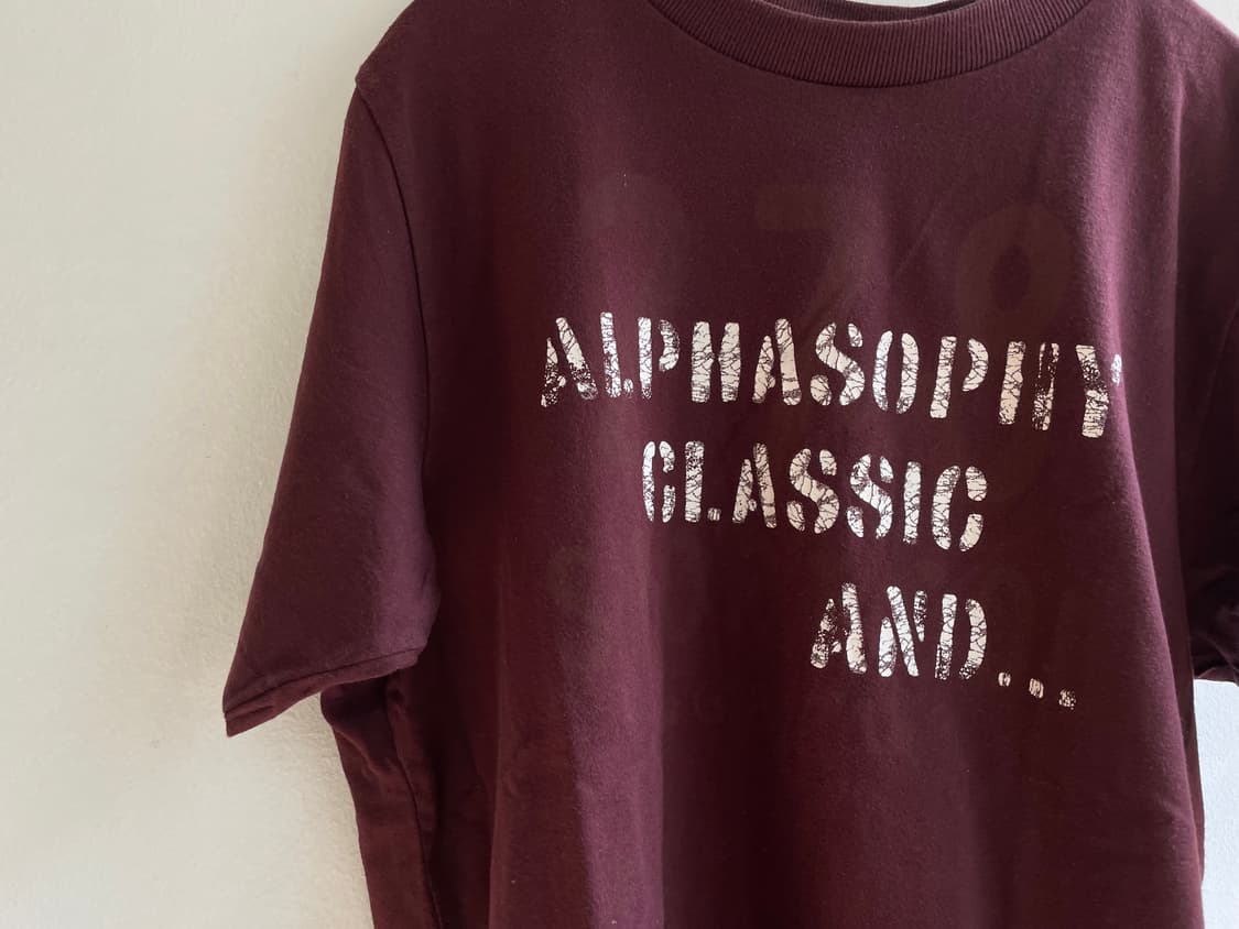 ALPHASOPHY cotton T shirts 상품이미지2