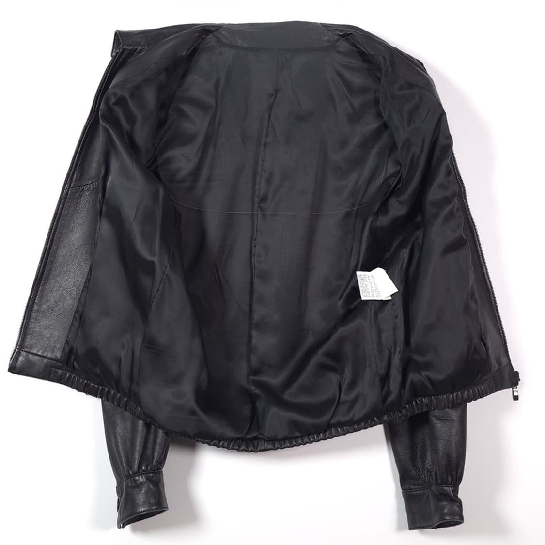 빈티지 플라워 자수 리얼 양가죽 블루종 자켓 상품이미지5