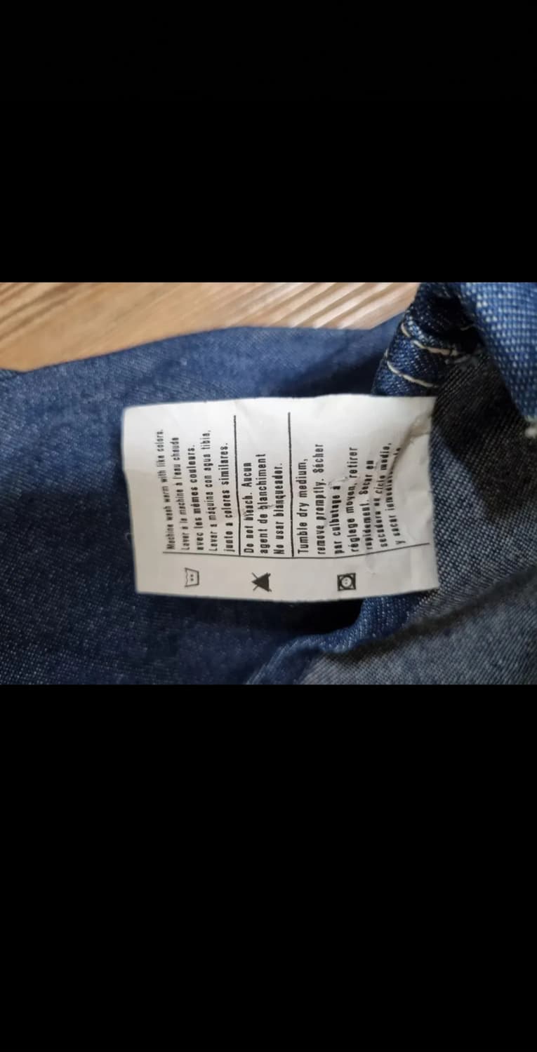 칼하트 블루 데님 오버롤 작업복 상품이미지4