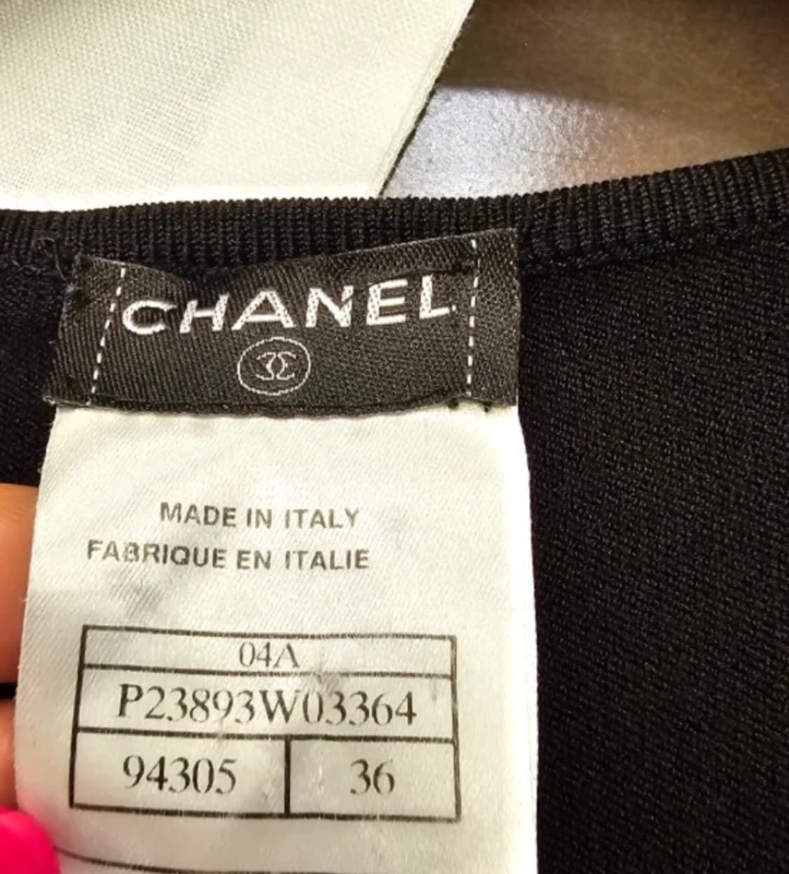 샤넬 블랙 니트 36 상품이미지6