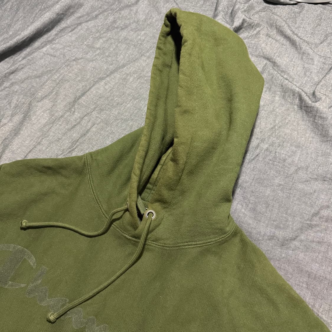 Reverse Weave Pullover Hood Shirts 상품이미지3