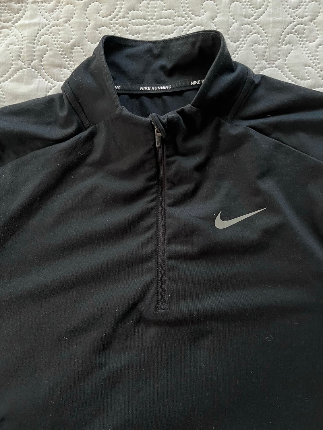 나이키 드라이 핏 엘리먼트 쿼터집 러닝 탑 M 상품이미지2