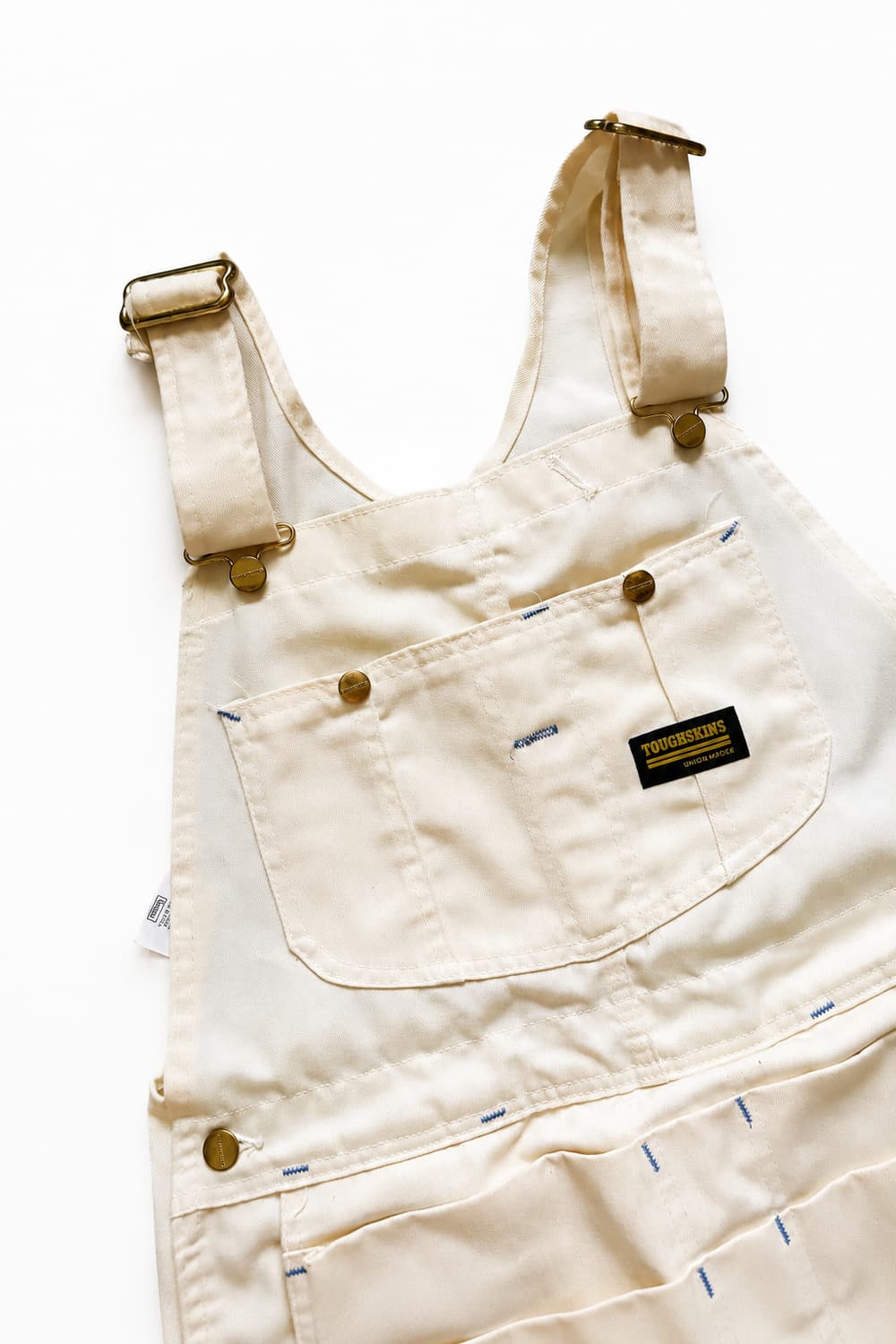 70s TOUGHSKINS by Sears 워크 Bib 오버롤 34" 상품이미지4