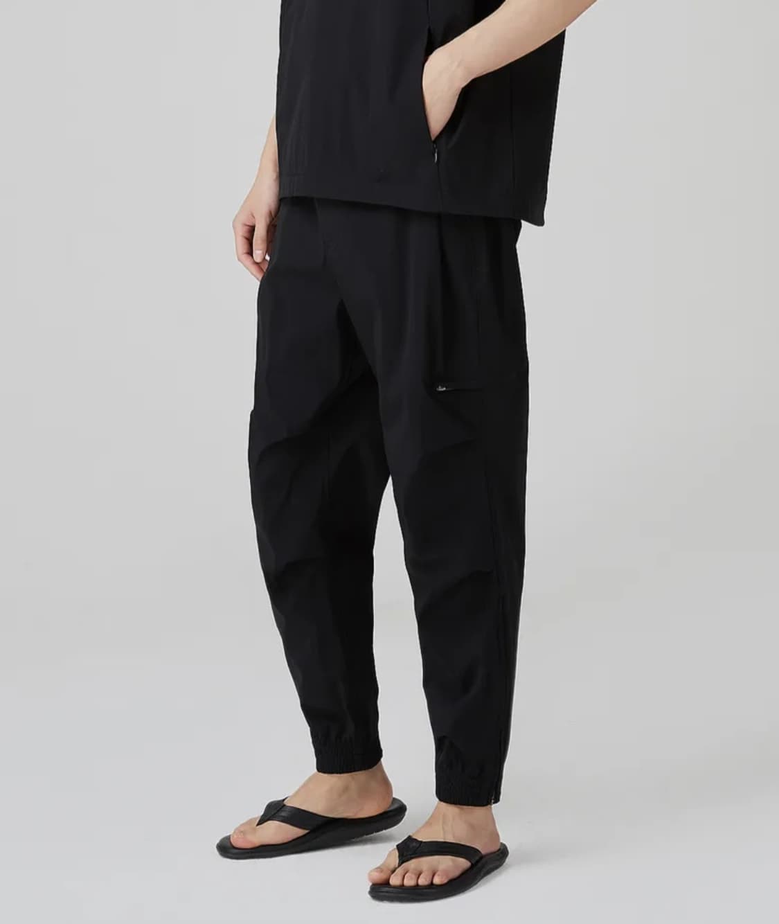 코오롱 247시리즈 4WAY 스트레치 조거 팬츠 차콜그레이(XS) 상품이미지1