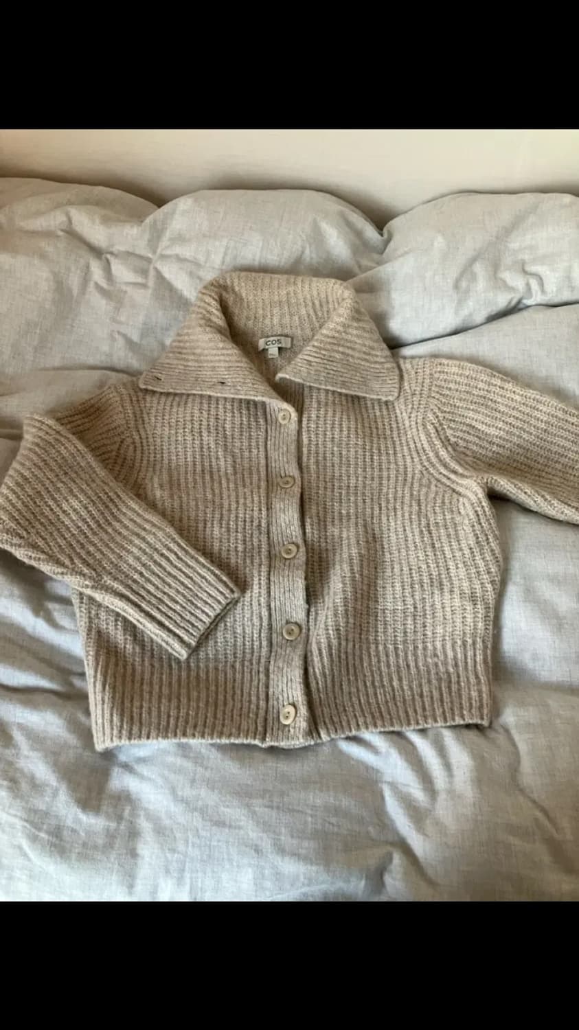 cos 코스 스프레드 칼라 울 가디건 m 상품이미지3