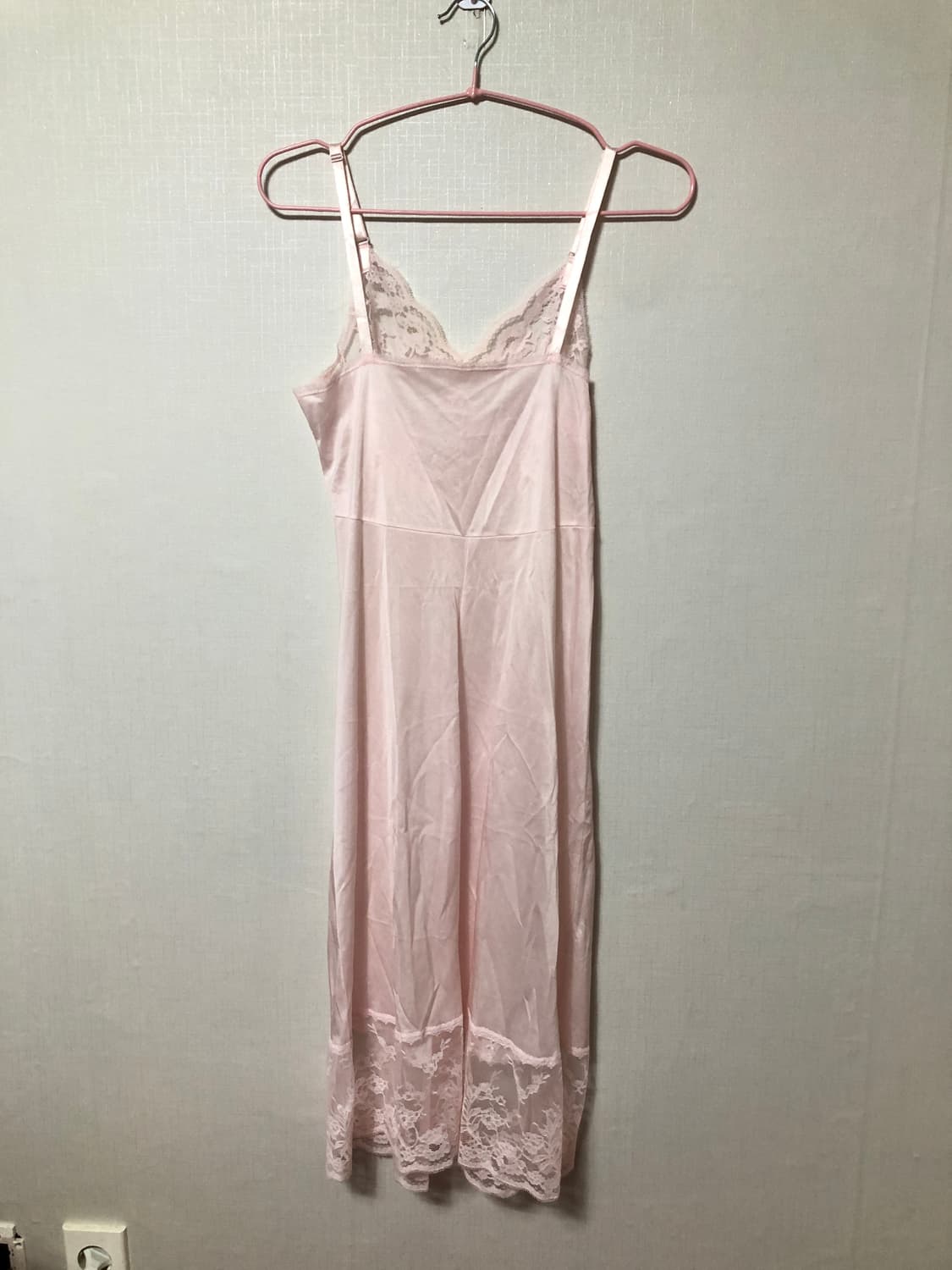 Baby Pink Lace Slip 상품이미지2