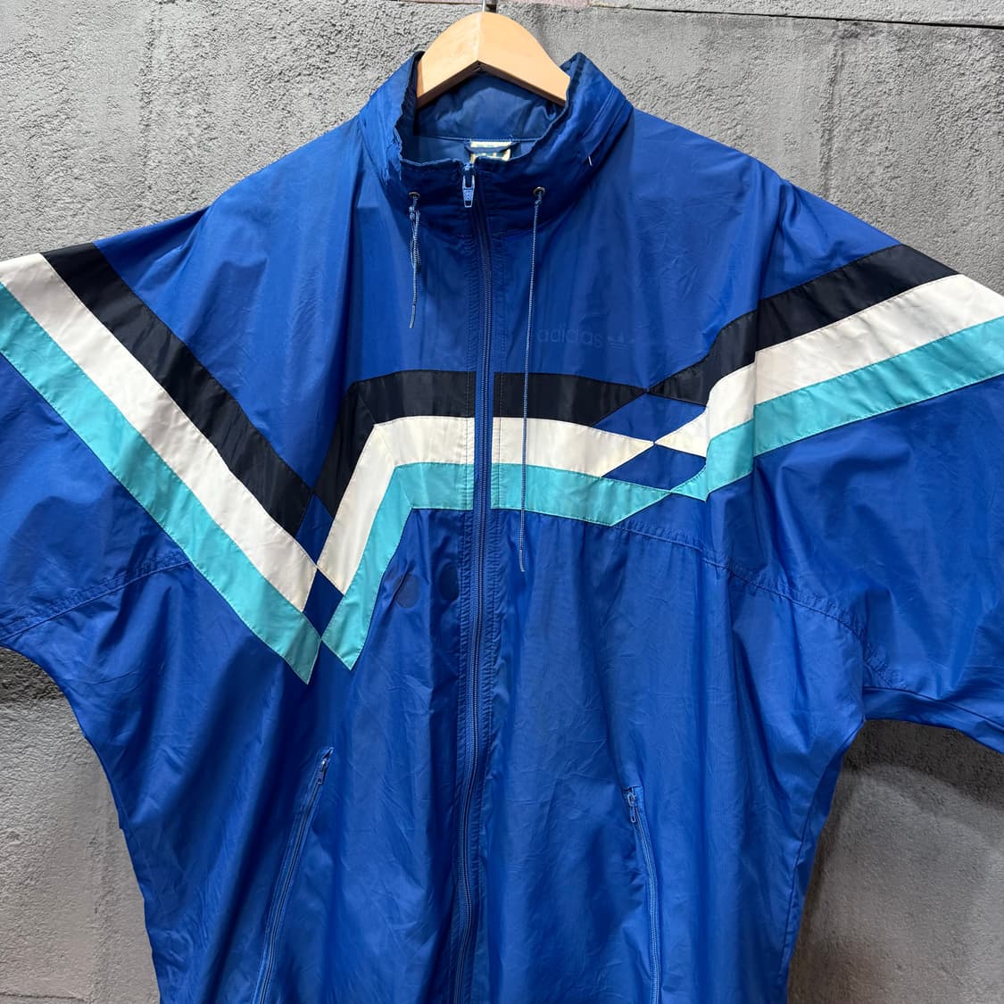 80s 아디다스 패턴 바람막이 (XL)   상품이미지3