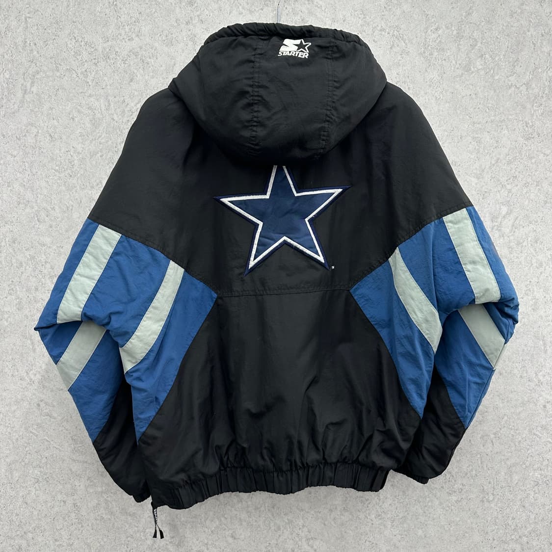 100 스타터 NFL 카우보이즈 남자 오버핏 아노락 상품이미지2