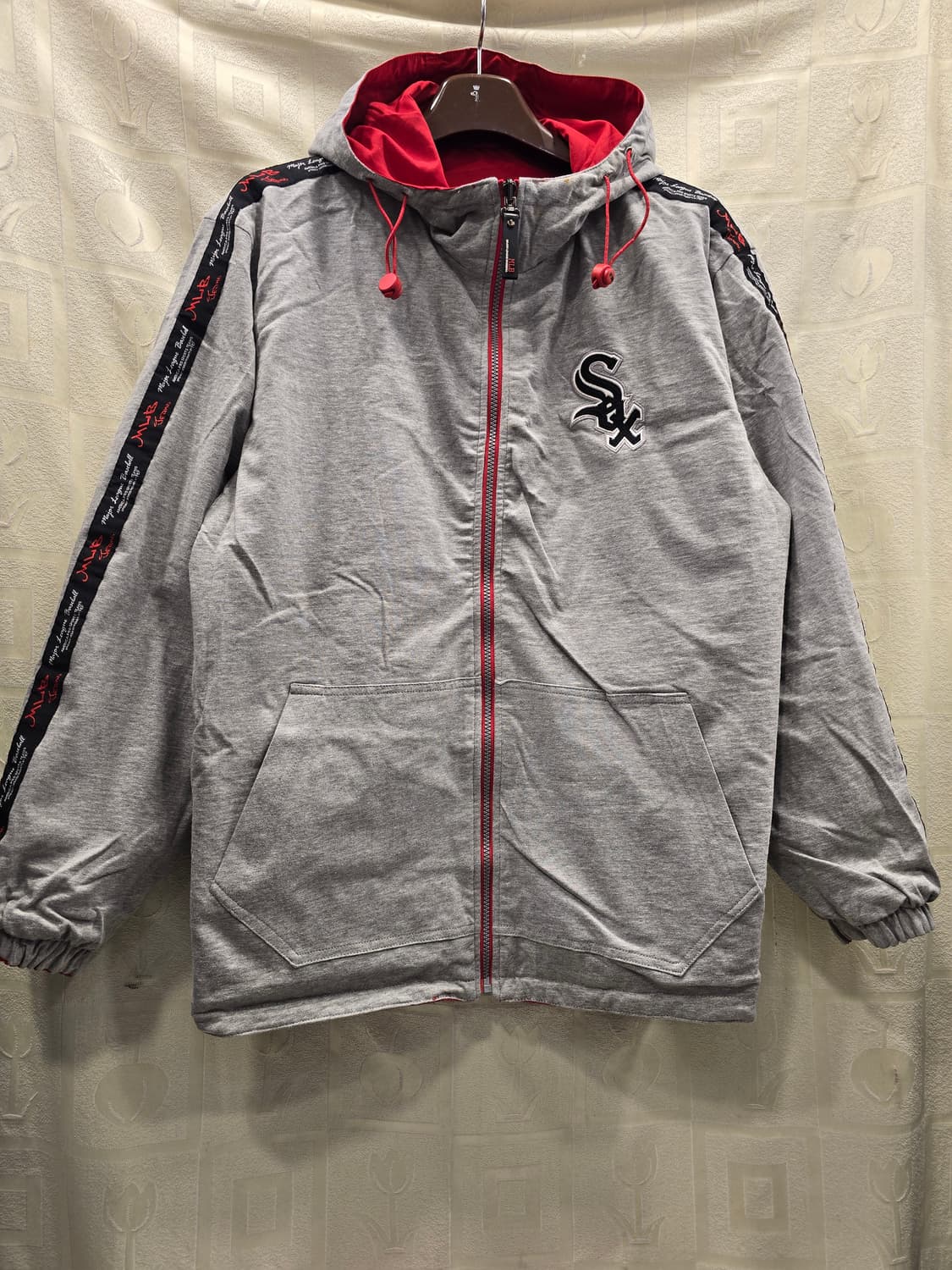 MLB 올드스쿨 양면 시카고 화이트삭스 바람막이 점퍼 100 상품이미지6