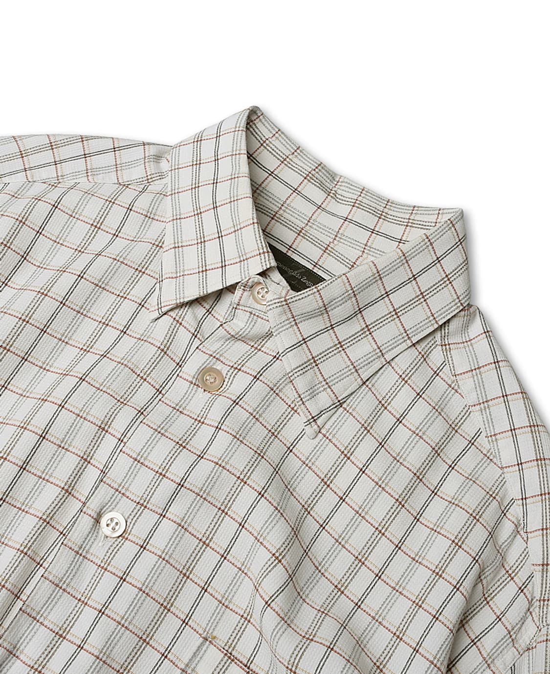 에르메네질도 제냐 [Ermenegildo Zegna] 명품 체크 셔츠 상품이미지2