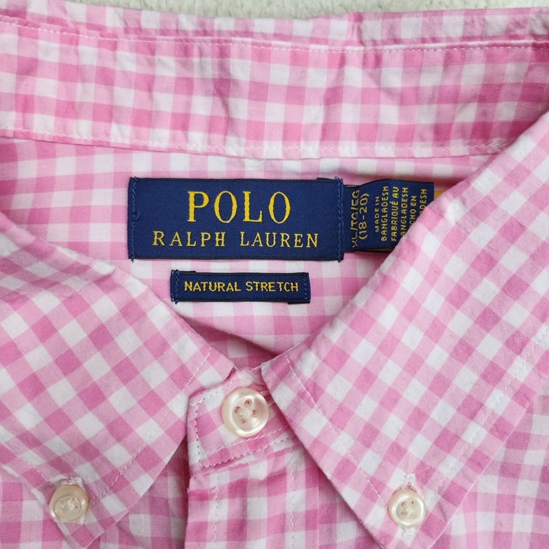 RALPH LAUREN 체크 셔츠 Women XL 상품이미지5