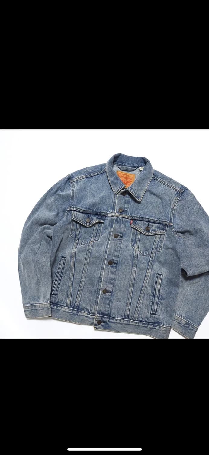리바이스 Levis 타입3 데님 트러커 자켓 연청 상품이미지2