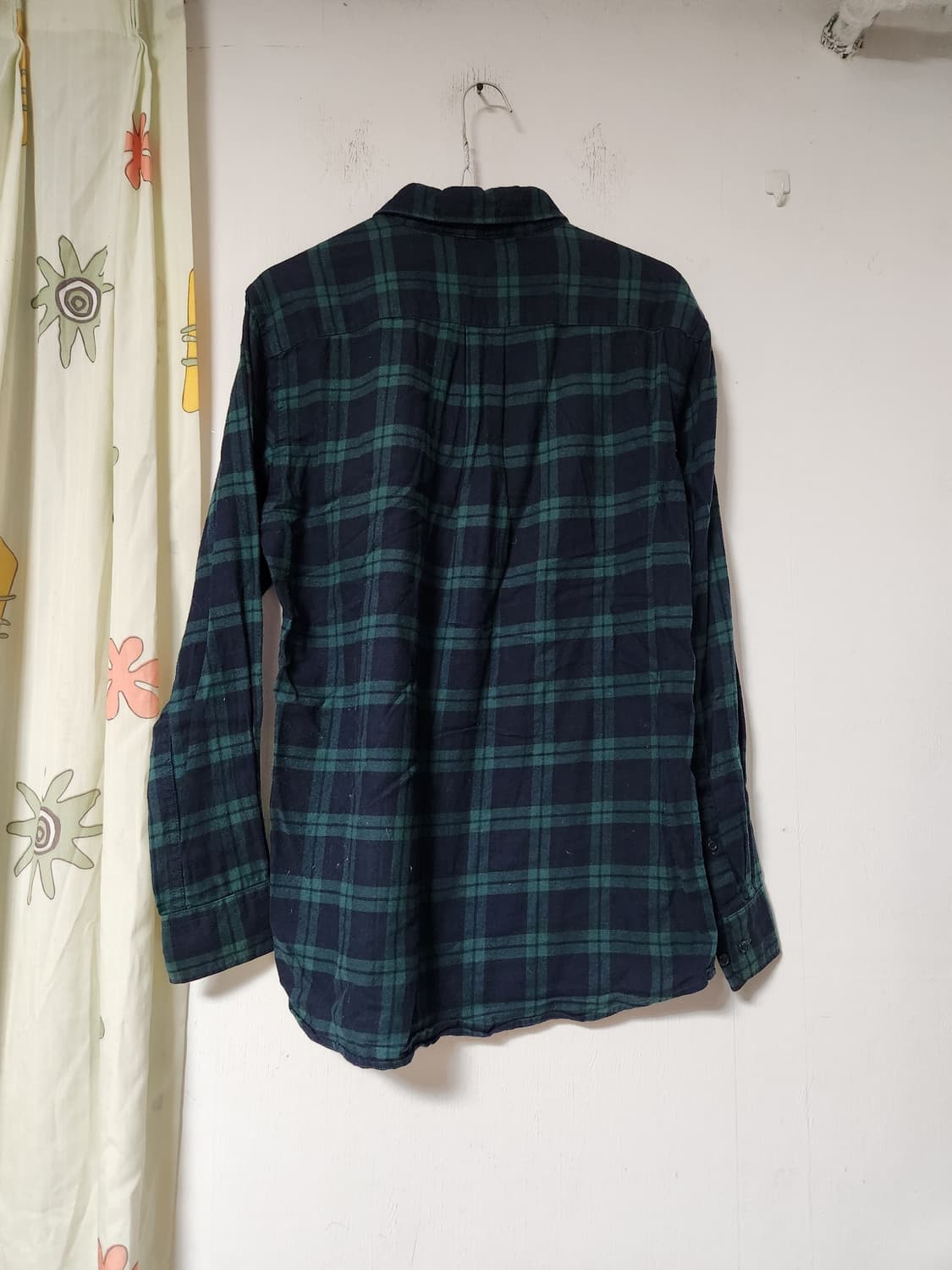 유니클로 체크 남방 긴팔 셔츠 M 상품이미지2