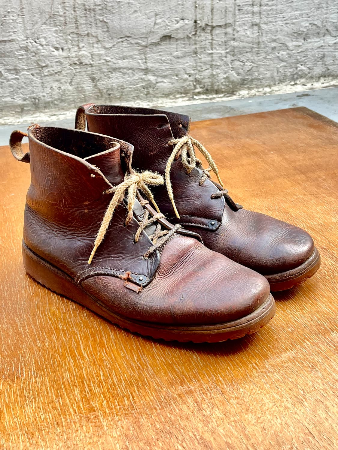 70s Levi’s Leather Chukka Boots 상품이미지3