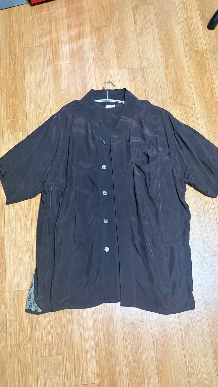 xlim ep5 반팔셔츠 브라운 xl (4사이즈) 상품이미지3