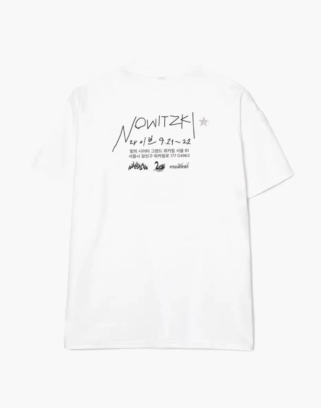 [S] 빈지노 노비츠키 라이브 티셔츠 상품이미지2