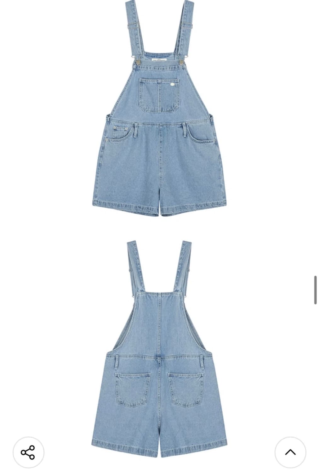 노운베러 데님 오버롤 상품이미지3