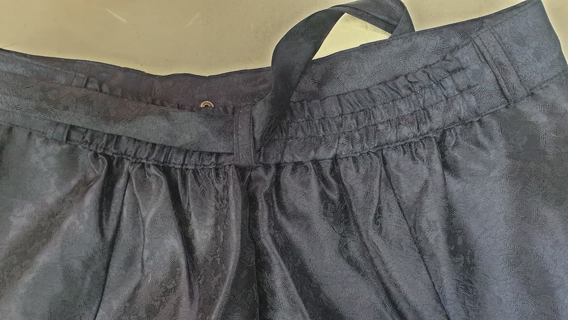 남성 한복 세트 100호 (화이트/네이비) 상품이미지5