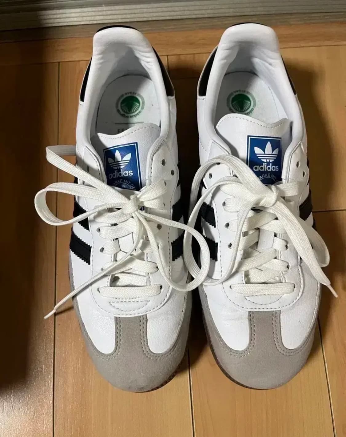 아디다스 삼바 비건화이트 블랙 상품이미지2