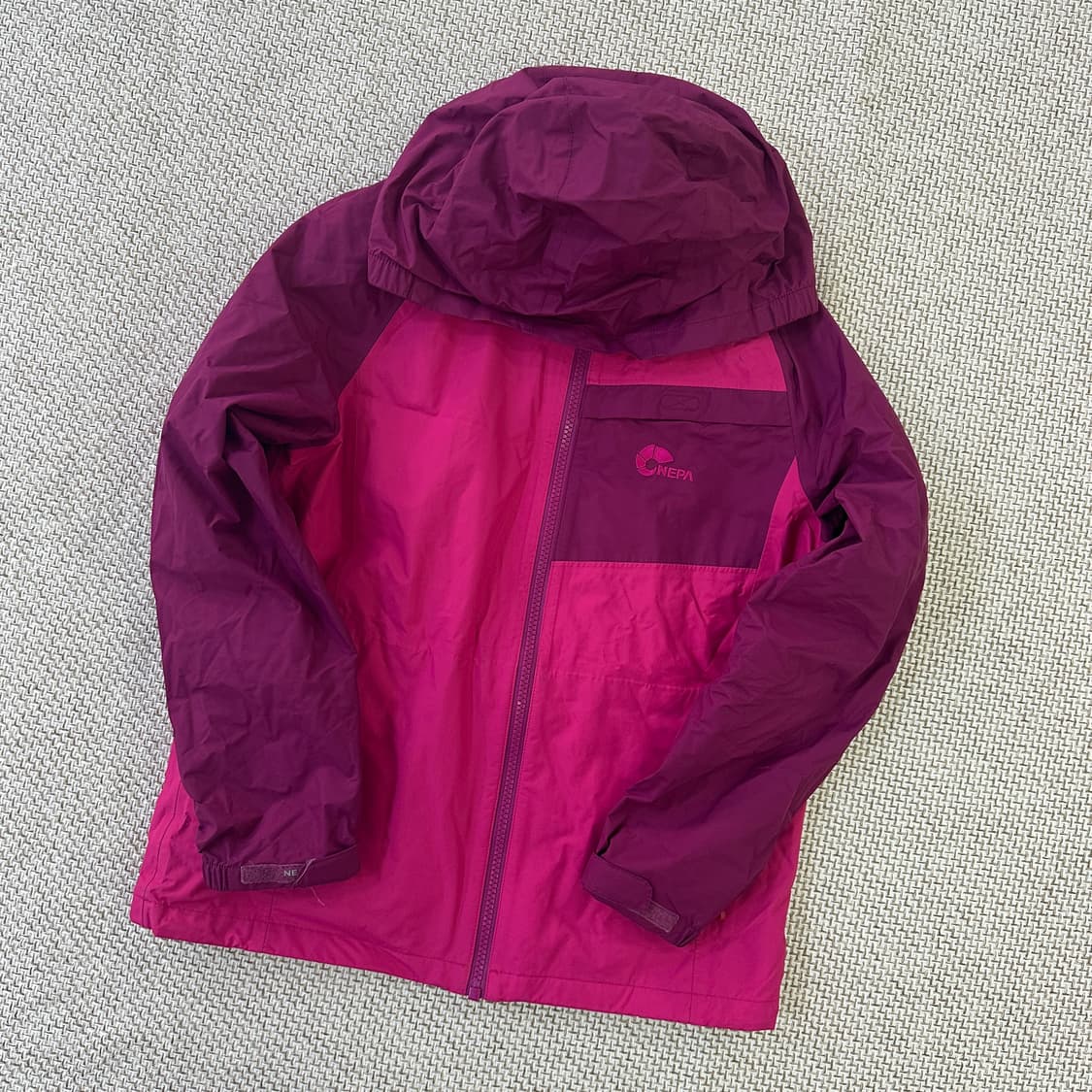 140 네파 키즈 바람막이 네피포함 0403D 상품이미지1