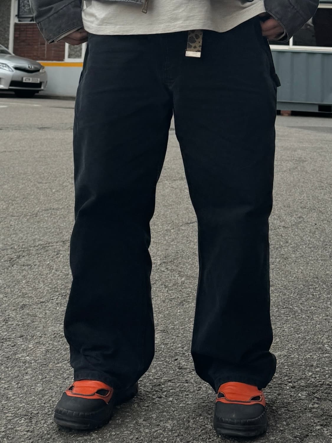 칼하트 싱글니 b11 blk 블랙 40사이즈 상품이미지3