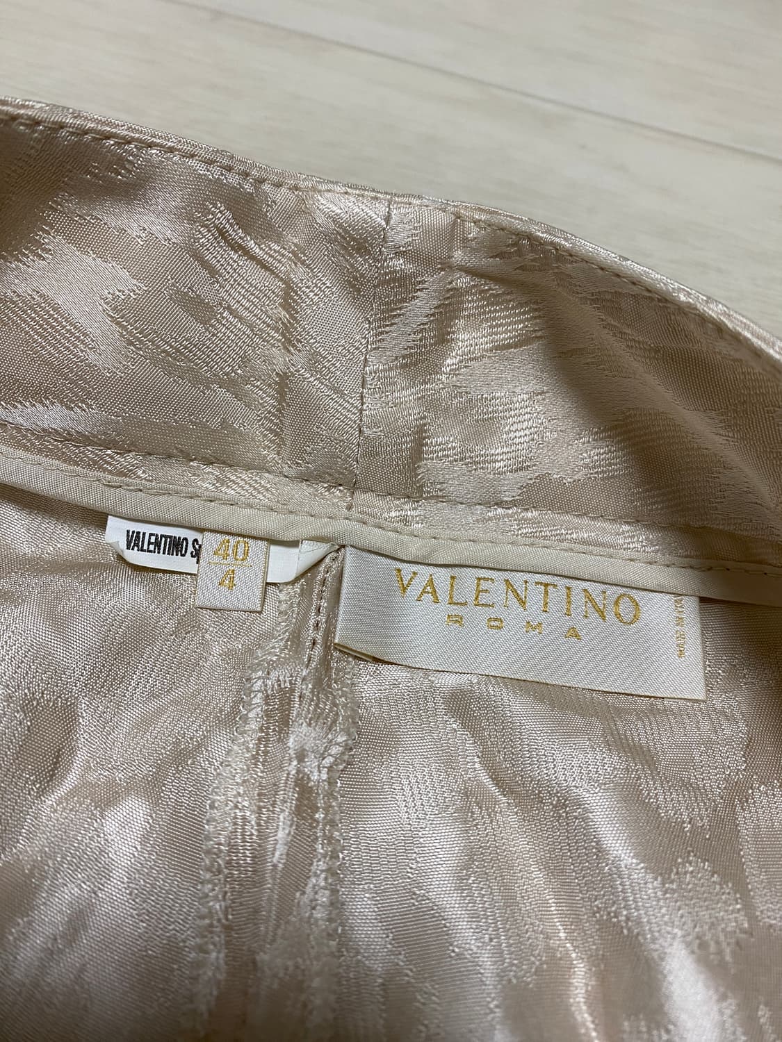 발렌티노 자카드 실크 팬츠 상품이미지4