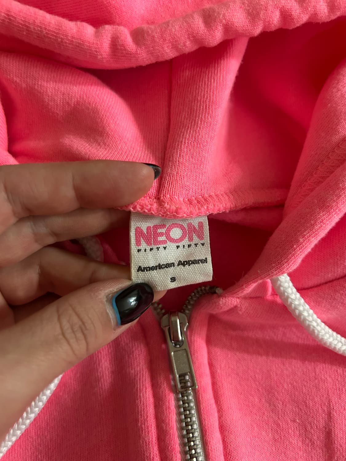 아메리칸어패럴 AA 크롭 후드집업  상품이미지4