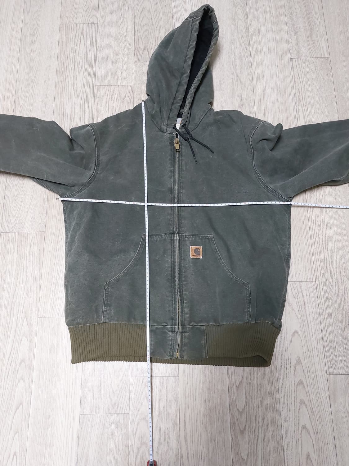 칼하트 액티브 j130 mos 모스그린 M 상품이미지6