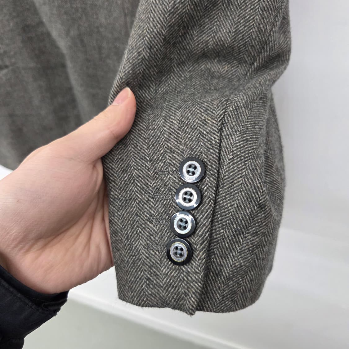 캐시미어100% 자켓 블레이저 남L 상품이미지4