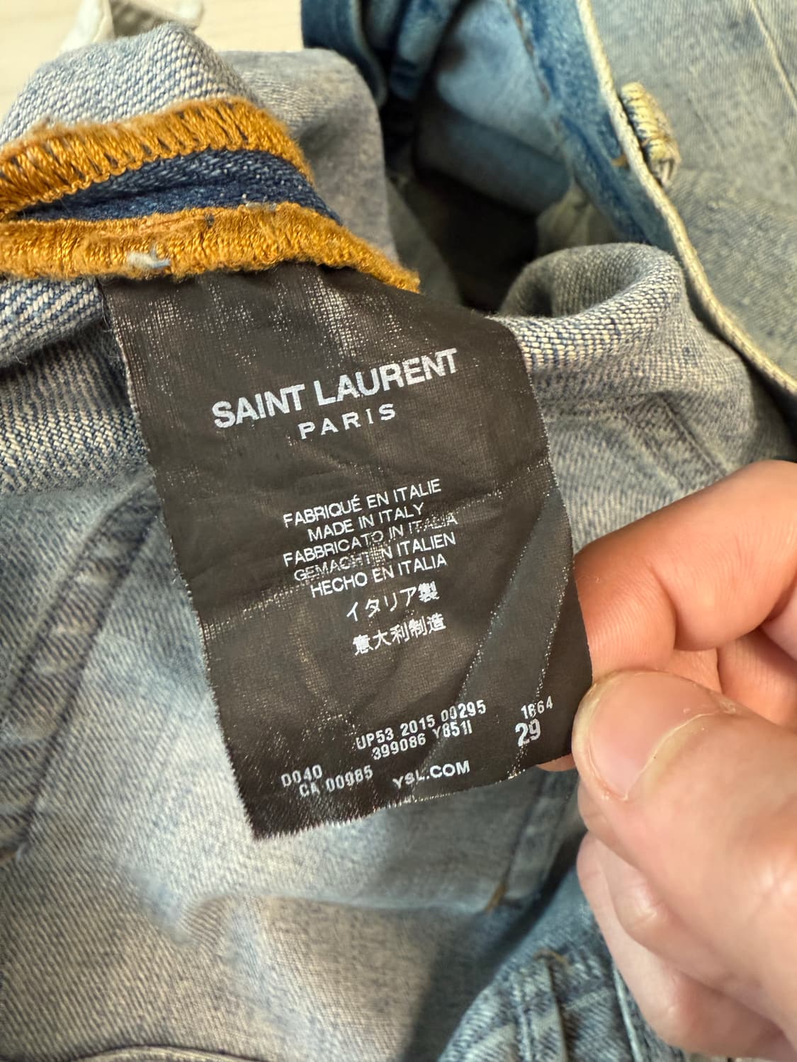 생로랑 15시즌 워싱 디스진 29 상품이미지5