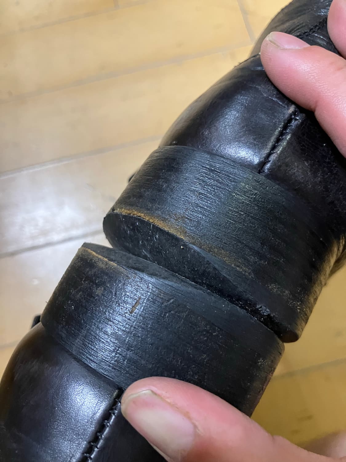 stefanorossi 00s 스테파노로시 롱노즈 스터드 벨티드 슈즈 상품이미지9