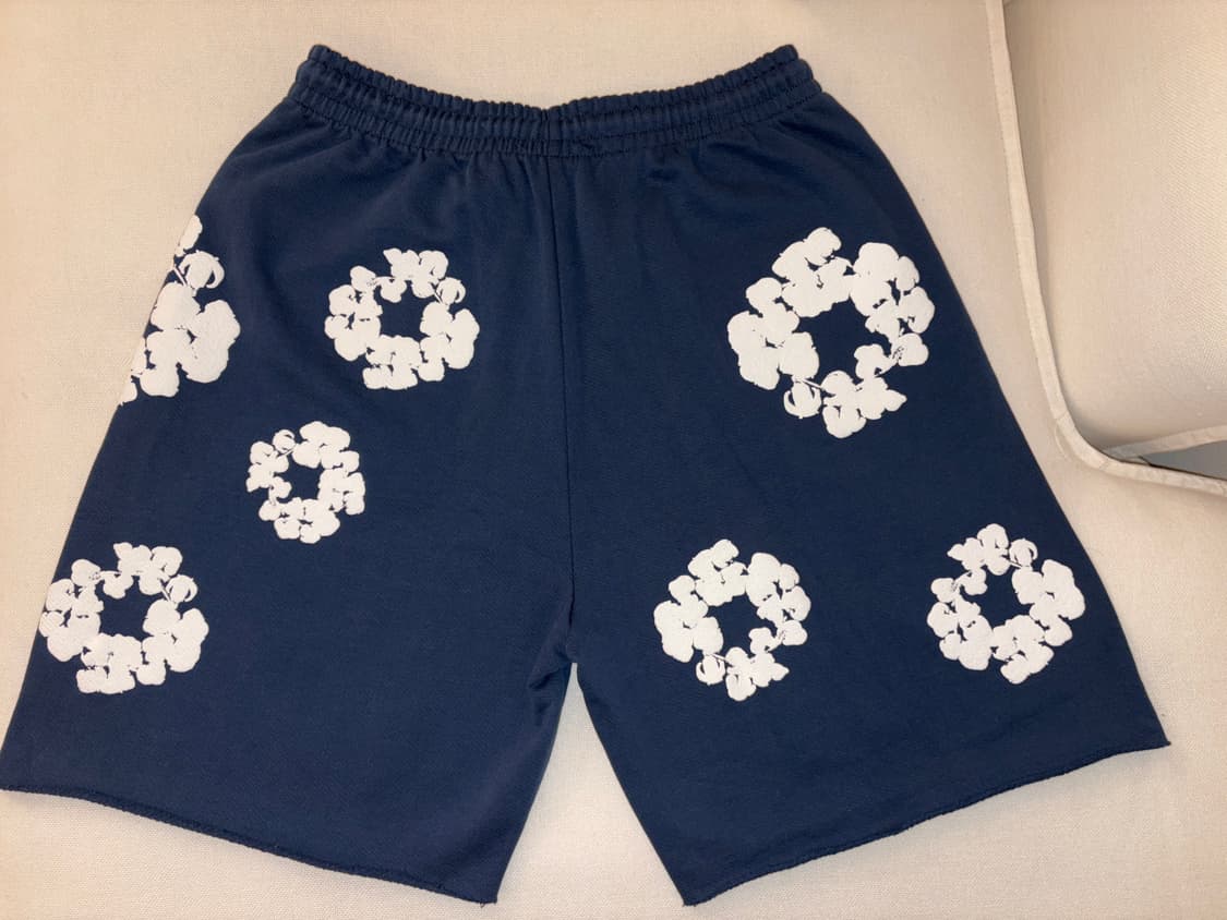 데님티어스 반바지 네이비 XL 상품이미지4