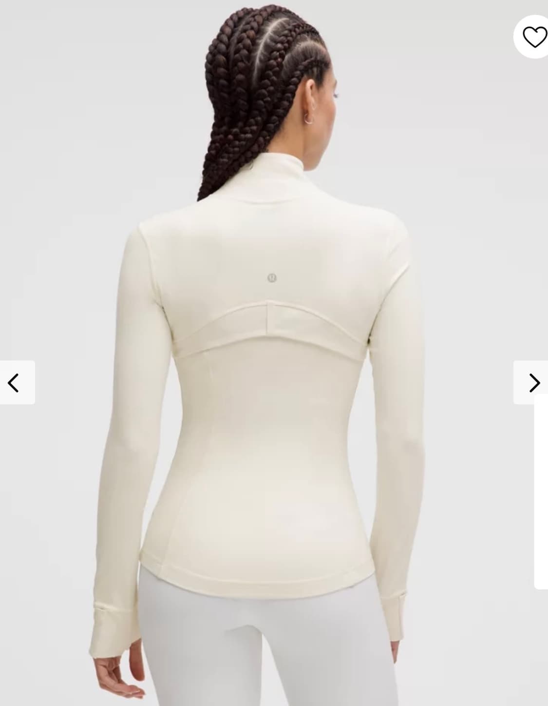 룰루레몬 디파인 자켓 nulu light ivory 4사이즈 상품이미지2