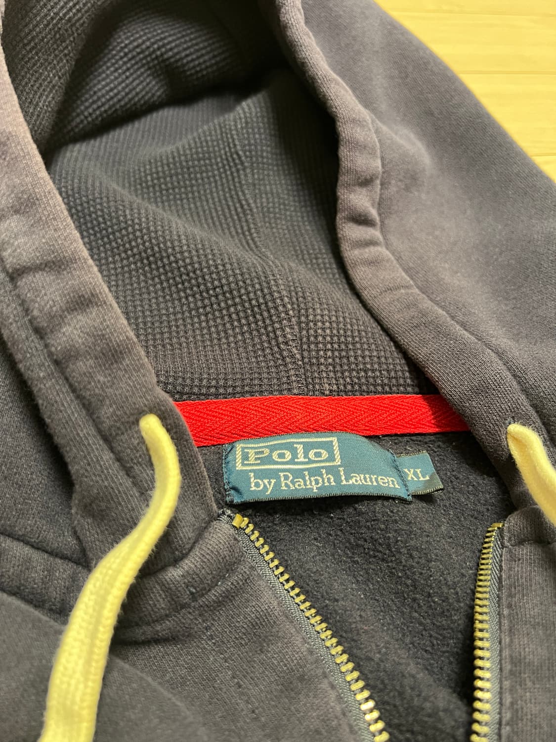 폴로 랄프로렌 네이비 후드집업 XL / 빅포니 로고 상품이미지9