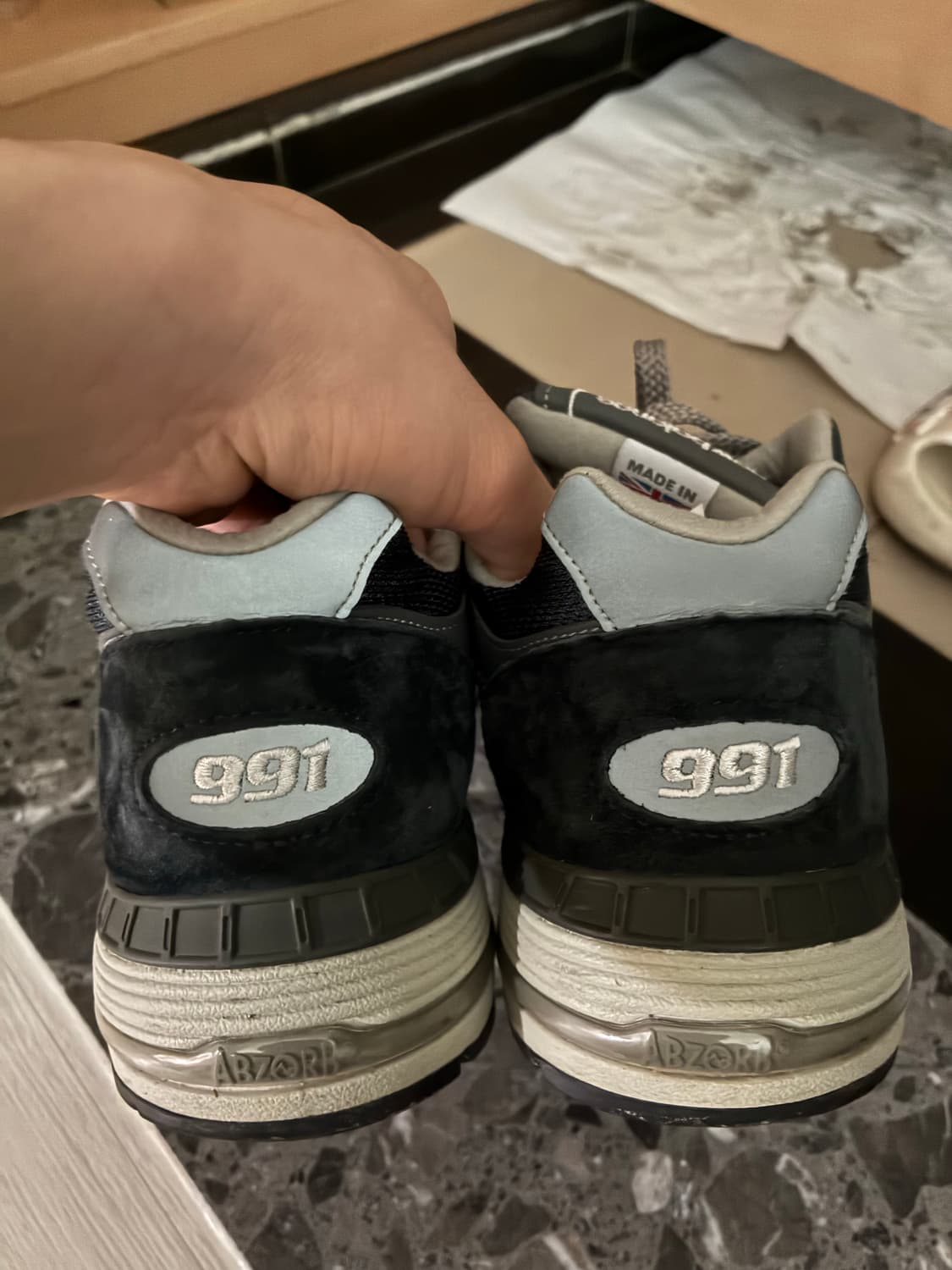 뉴발란스 991 UK 네이비 275 상품이미지2