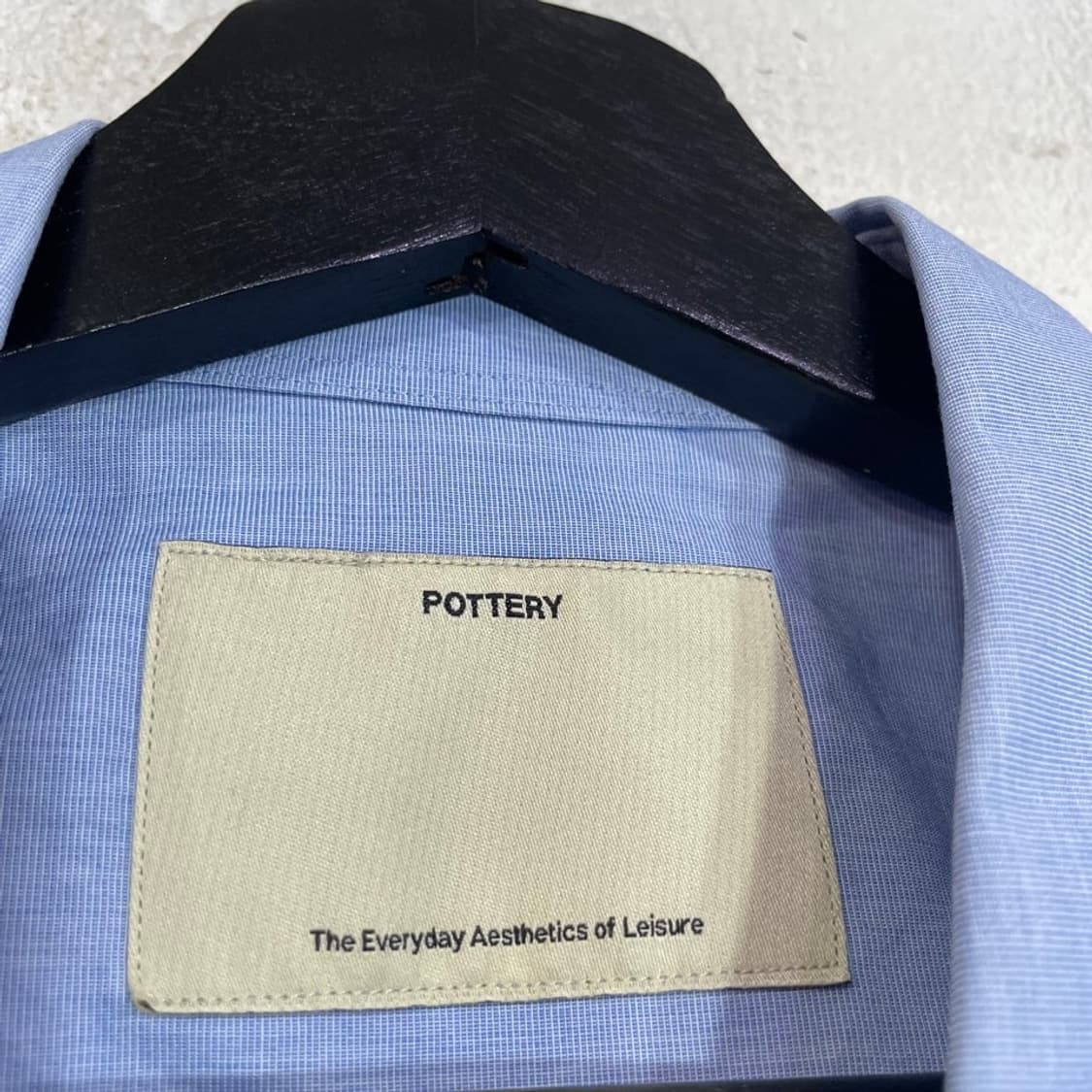 포터리 솔리드 셔츠 상품이미지5