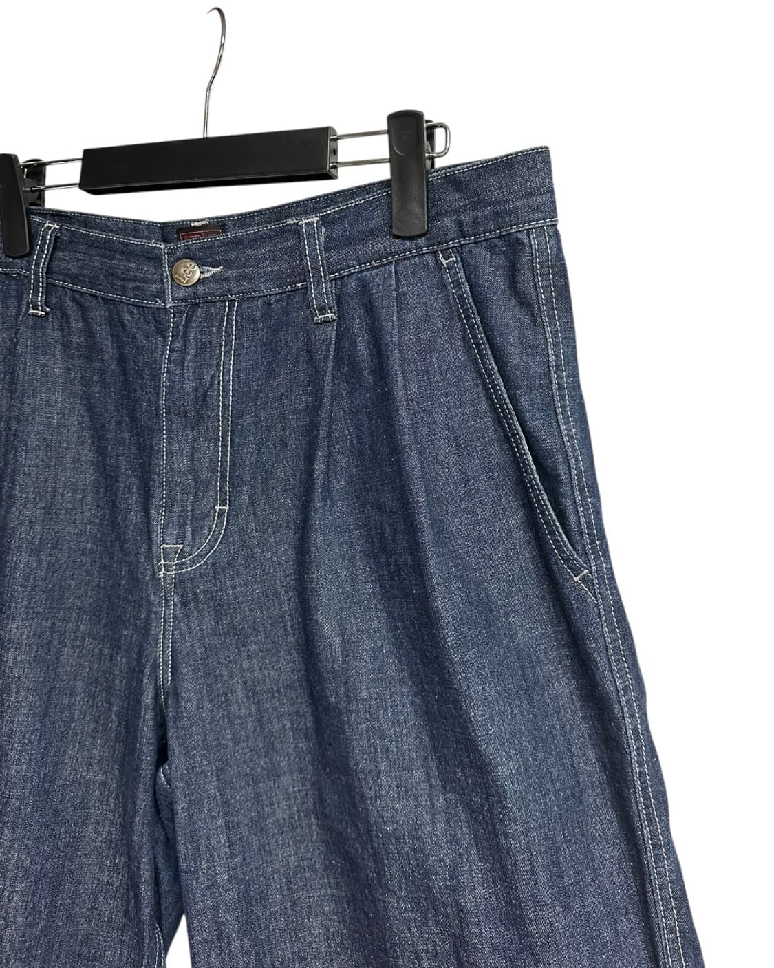 LEE 베이직 버뮤다 데님 쇼츠 인디고 다크 34size 상품이미지4