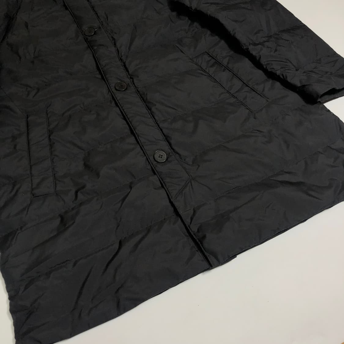 라코스테 경량 롱패딩 L 상품이미지6