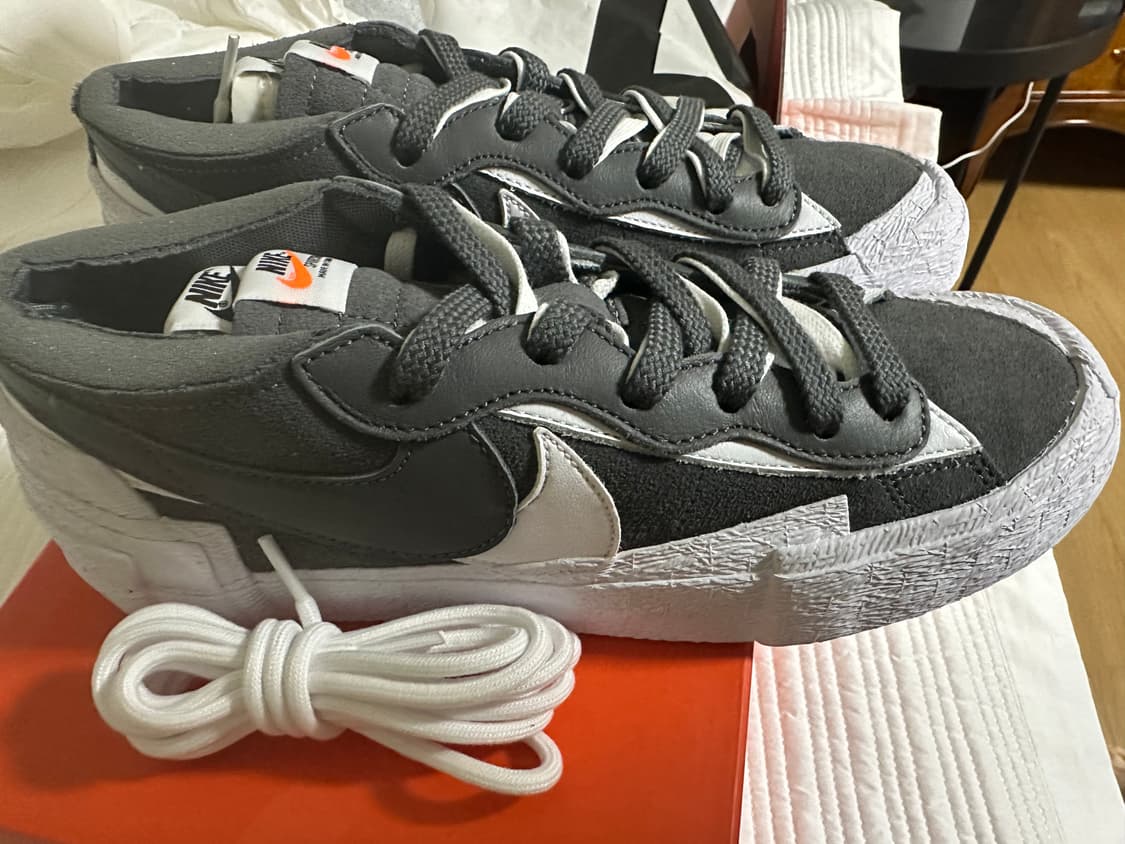 (260) 나이키 사카이 블레이저 로우 그레이 상품이미지2