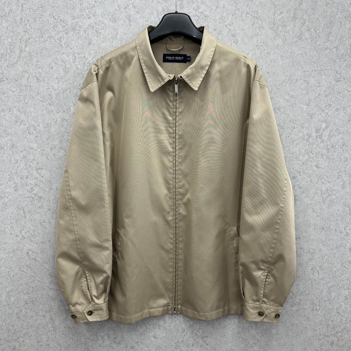 105 폴로 랄프로렌 클린로고 남자 루즈핏 블루종 자켓 상품이미지1