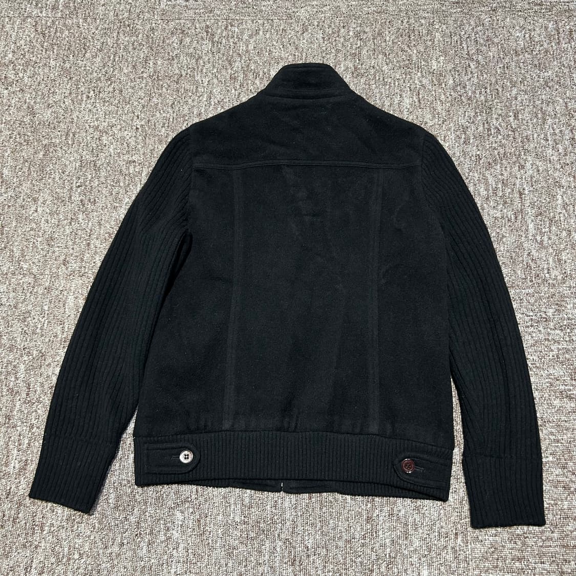 여M) 라코스테 스틸로고 울바디 니트 팔 집업 자켓 상품이미지5